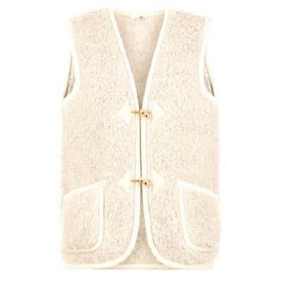 Alwero, wollen bodywarmer Adult - natural