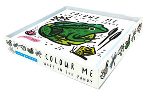 Wee Gallery, badboek - color me pond