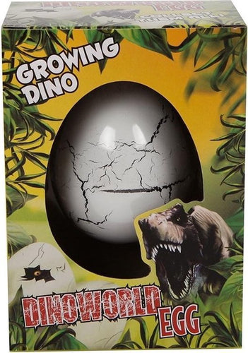 Ei met groeiende dinosaurus