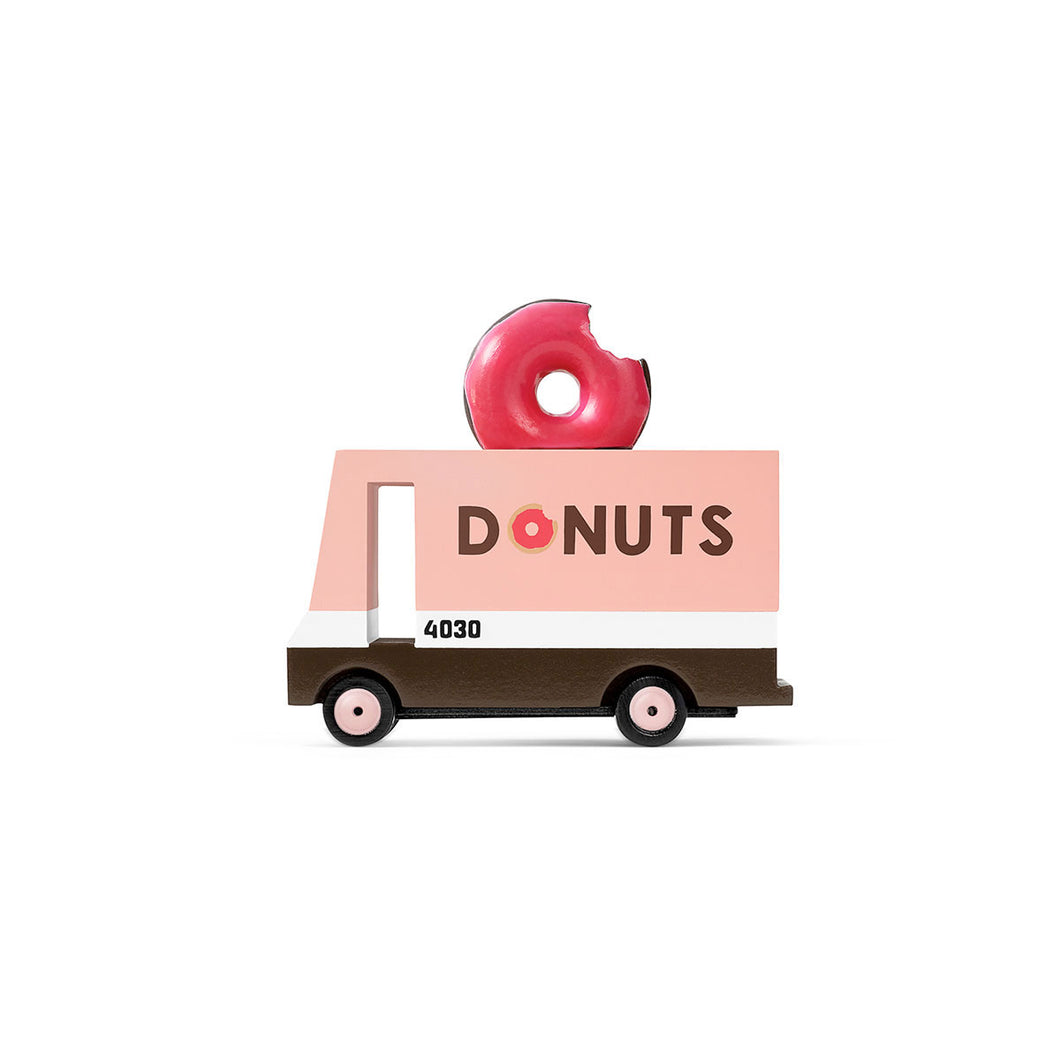 Candylab, houten auto -  Donut van