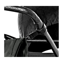 Afbeelding in Gallery-weergave laden, Dusq, straps set voor family bag - night black leather