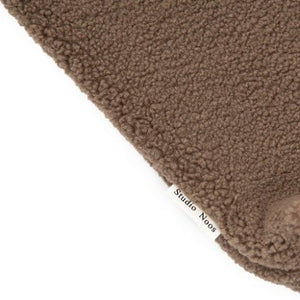 Studio Noos, mom bag - brown chunky teddy