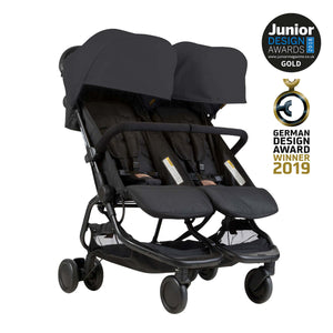 Mountain buggy, Nano duo buggy - black