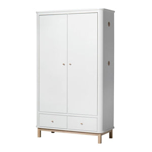 Oliver Furniture - 2-deurs garderobe kast Wood oak