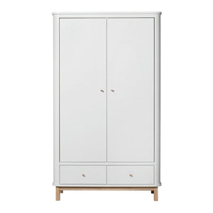 Oliver Furniture - 2-deurs garderobe kast Wood oak