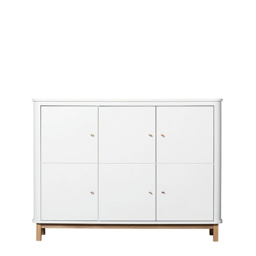 Oliver Furniture - lage 3-deurs kast Wood oak