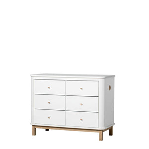 Oliver Furniture - commode met 6 lades Wood oak