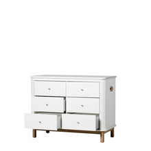 Afbeelding in Gallery-weergave laden, Oliver Furniture - commode met 6 lades Wood oak