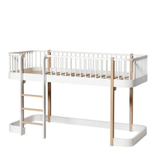 Afbeelding in Gallery-weergave laden, Oliver Furniture - Low loft bed Wood+ oak