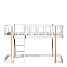 Afbeelding in Gallery-weergave laden, Oliver Furniture - Low loft bed Wood+ oak