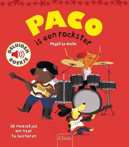 Geluidenboek - Paco is een rockster