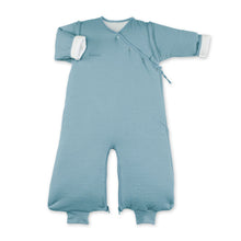 Afbeelding in Gallery-weergave laden, Bemini, trappelzak pady tetra jersey - mineral blue 3/9 m