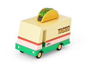Candylab, houten auto -  Taco van