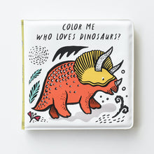 Afbeelding in Gallery-weergave laden, Wee Gallery, badboek - color me dinosaurs