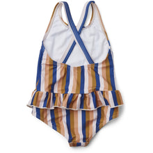 Afbeelding in Gallery-weergave laden, Liewood, badpak Amara - lavender multi stripe / SWIM AWAY