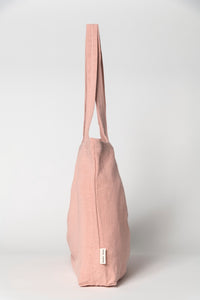 Studio Noos, mom bag - pink cloud linen