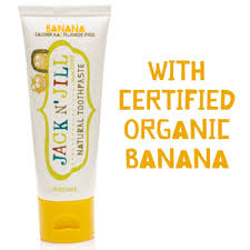 Jack N' Jill, organic tandpasta - banana