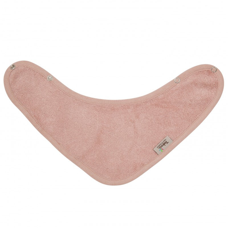 Timboo, bandana slabbetje - misty rose