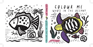 Wee Gallery, badboek - color me ocean