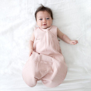 Bemini, zomer trappelzak tetra jersey - blush 0/3m