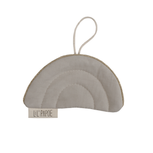 Lil' Papoe, tutdoekje regenboog - beige