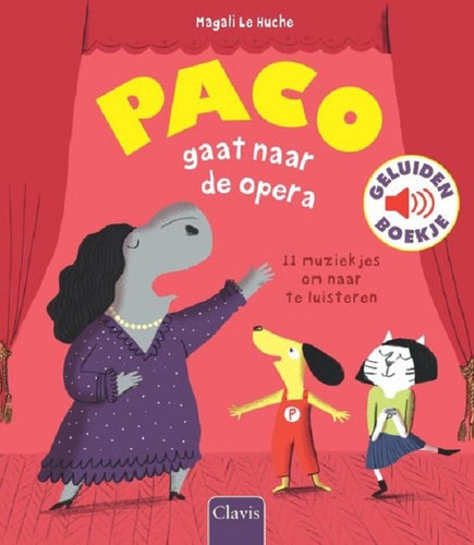 Geluidenboek - Paco gaat naar de Opera