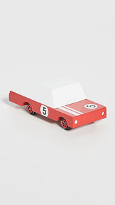 Candylab, houten auto -  red Racer #5