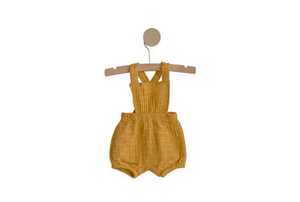 Nanami, bloomer salopette - mustard hills