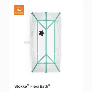 Stokke, flexibath - white / turquoise
