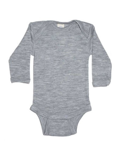 Engel Natur, body van wol & zijde mix - grey mélange