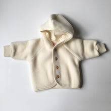 Afbeelding in Gallery-weergave laden, Engel Natur, wol-fleece jasje - naturel