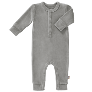 Fresk, velours kruippakje - paloma grey