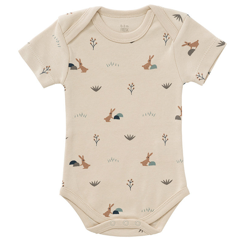 Fresk, body met korte mouwen - rabbit sandshell