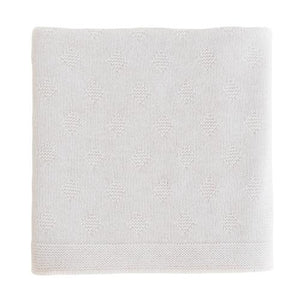 Hvid, deken Gloria - off white