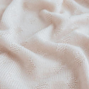 Hvid, deken Gloria - off white