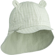 Afbeelding in Gallery-weergave laden, Liewood, Gorm zonnehoedje - dusty mint/cream check / SWIM AWAY