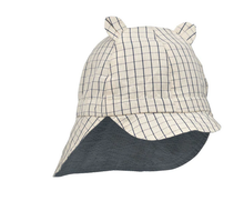 Afbeelding in Gallery-weergave laden, Liewood, Gorm zonnehoedje - navy/sandy check / SWIM AWAY