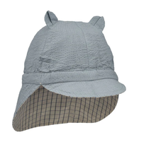 Afbeelding in Gallery-weergave laden, Liewood, Gorm zonnehoedje - navy/sandy check / SWIM AWAY