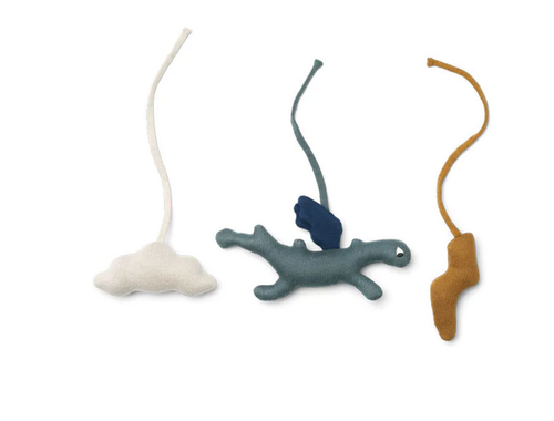 Liewood, set baby gym speeltjes - Grace dragon mix
