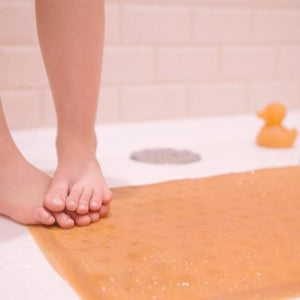 Hevea, badmat uit natuurrubber - naturel