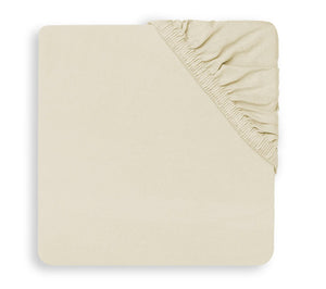 Jollein, hoeslaken jersey 40x80/90  - ivory