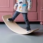 Wobbelboard original, blank gelakt