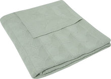 Afbeelding in Gallery-weergave laden, Jollein, dekentje - shell knit sea foam