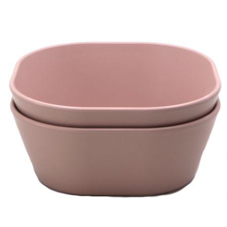 Mushie, kommetjes - square blush