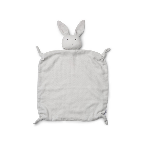 Liewood, knuffeldoekje Agnete - rabbit grey