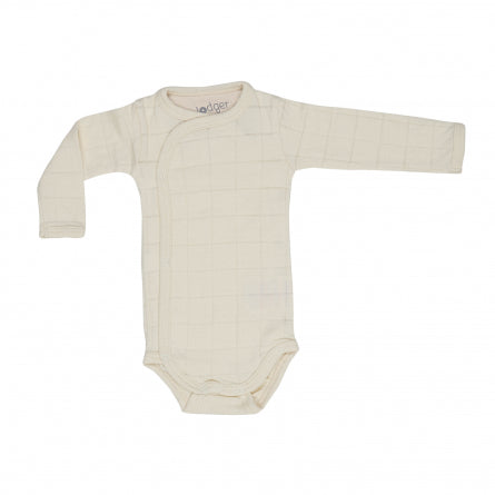 Lodger, tetra longsleeve body - ivory