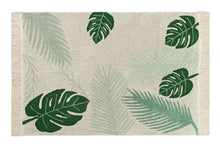 Afbeelding in Gallery-weergave laden, Lorena Canals, wasbaar tapijt - tropical green