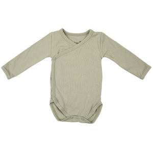 Timboo, body longsleeve - whisper green