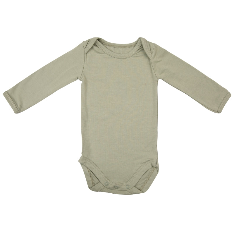 Timboo, body longsleeve - whisper green