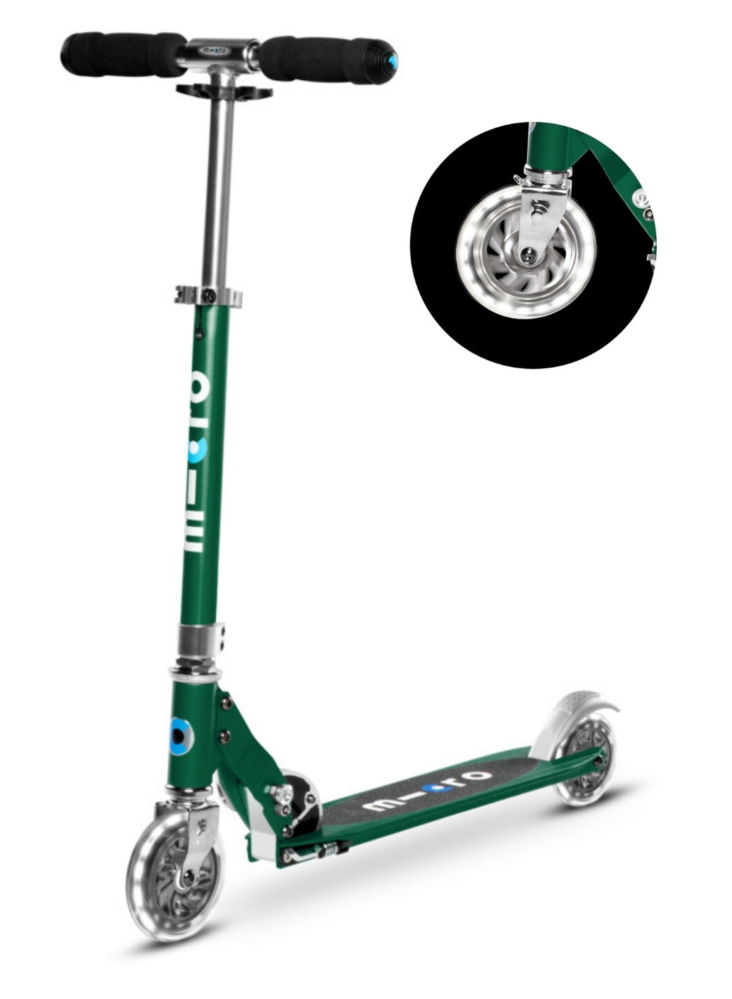 Micro step, Sprite LED - forest green
